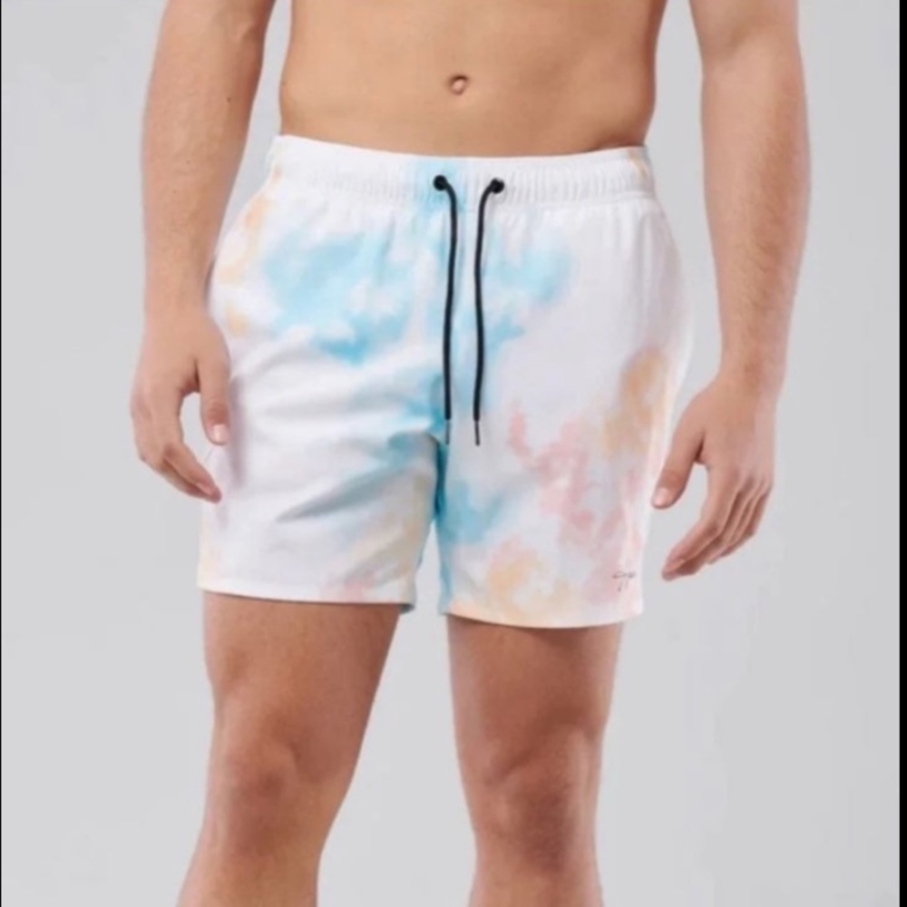 5" Hollister 4-Way Stretch Swim Trunk